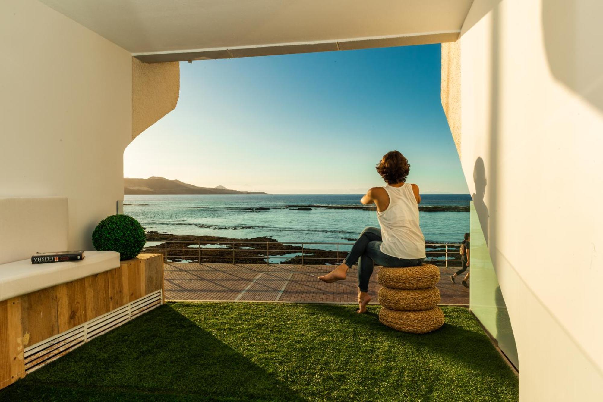 Ferienwohnung Oceansound White Luminoso Y Tranquilo Las Palmas / Gran Canaria Exterior foto